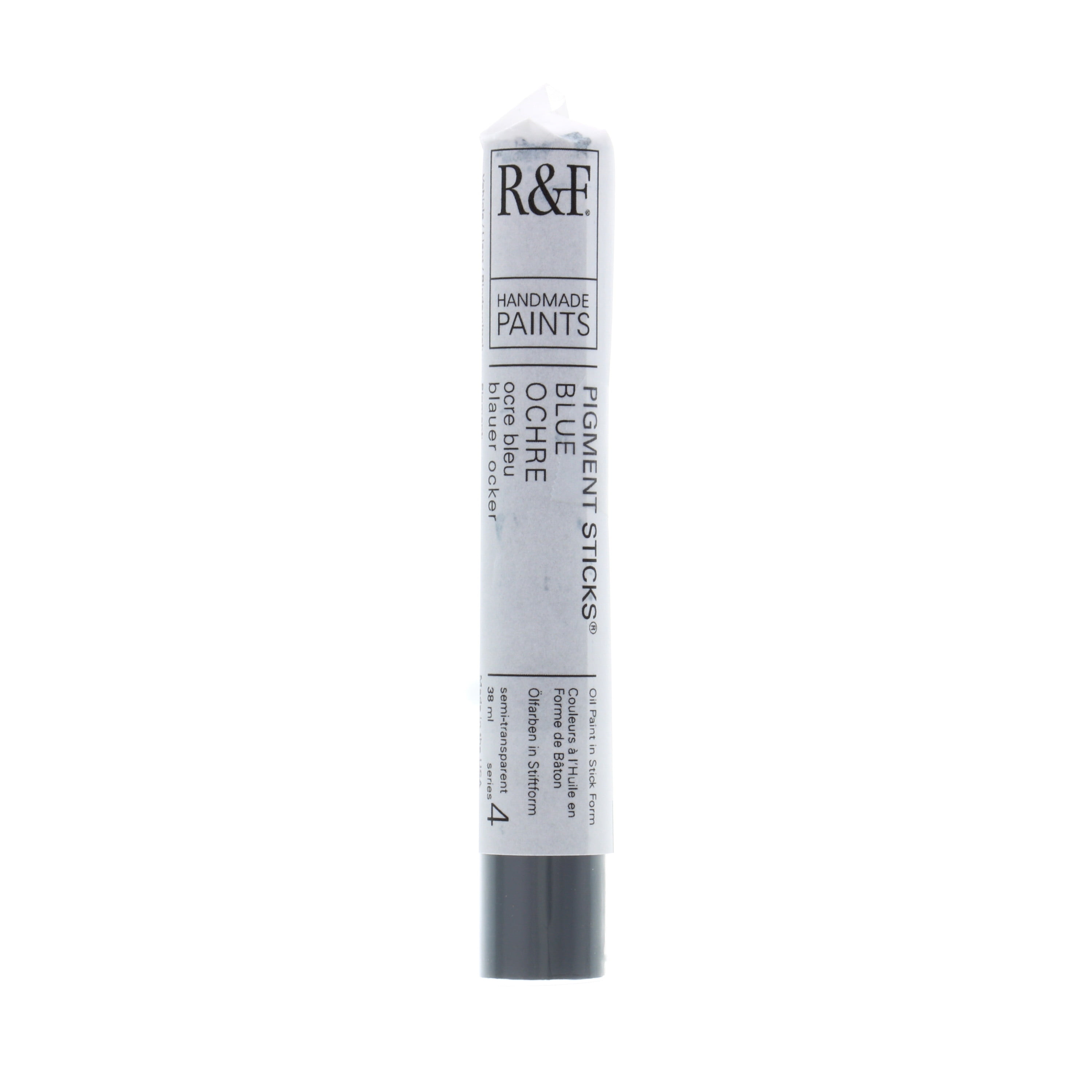 R&F Handmade Paints Pigment Stick, 38ml, Blue Ochre