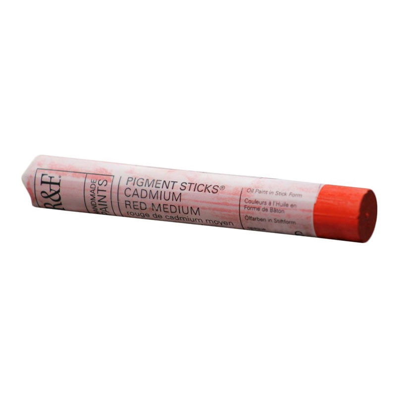 R&F Handmade Paints Pigment Stick, 38ml, Cadmium Red Medium