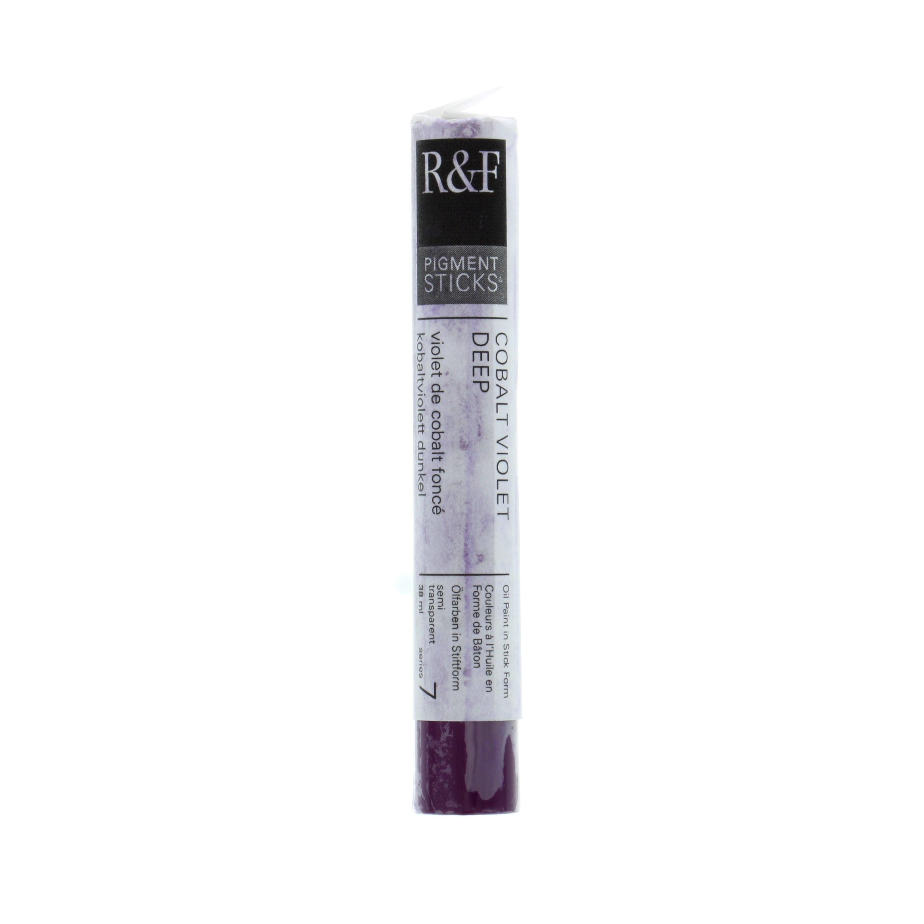 R&F Handmade Paints Pigment Stick, 38ml, Cobalt Violet Deep