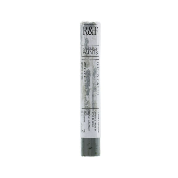 R&F Handmade Paints Pigment Stick, 38ml, Green Earth