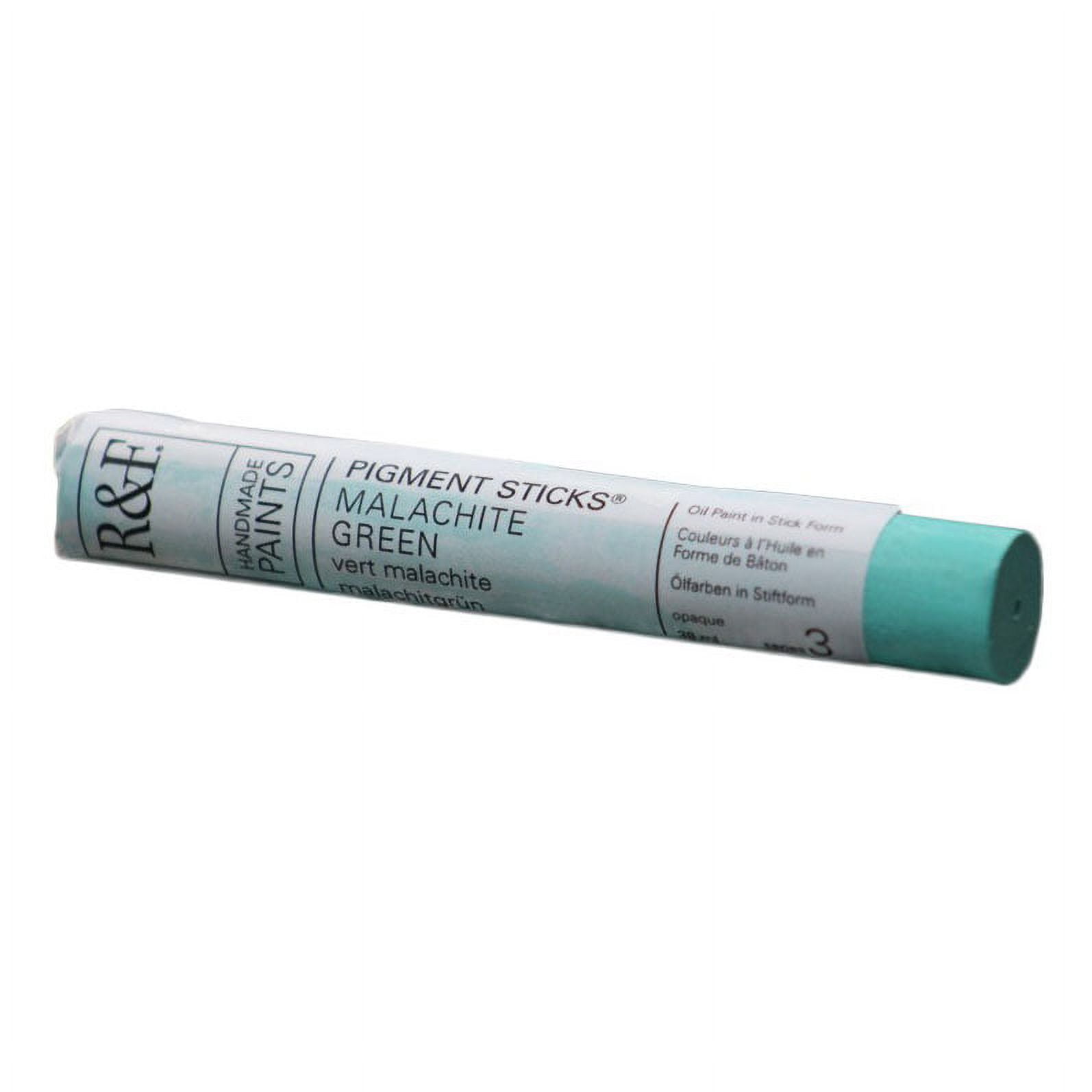 R&F Handmade Paints Pigment Stick, 38ml, Malachite Green