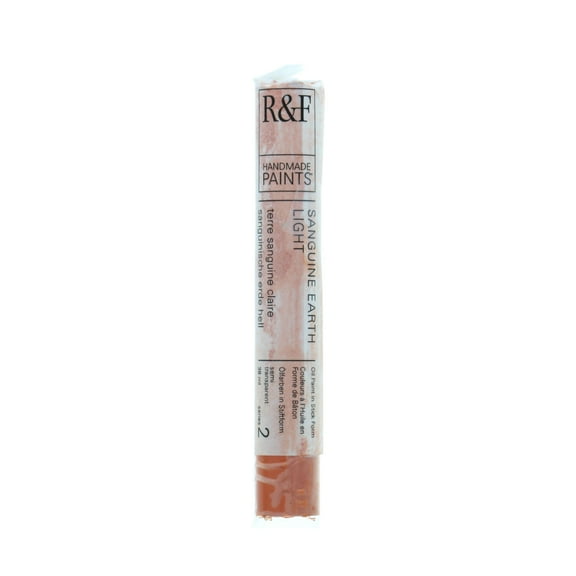 R&F Handmade Paints Pigment Stick, 38ml, Sanguine Earth Light