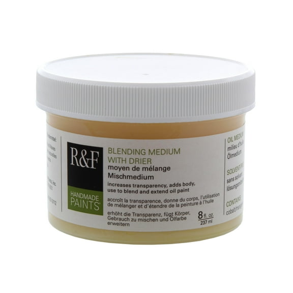 R&F Handmade Paints Pigment Stick Blending Medium with Drier, 8 oz.