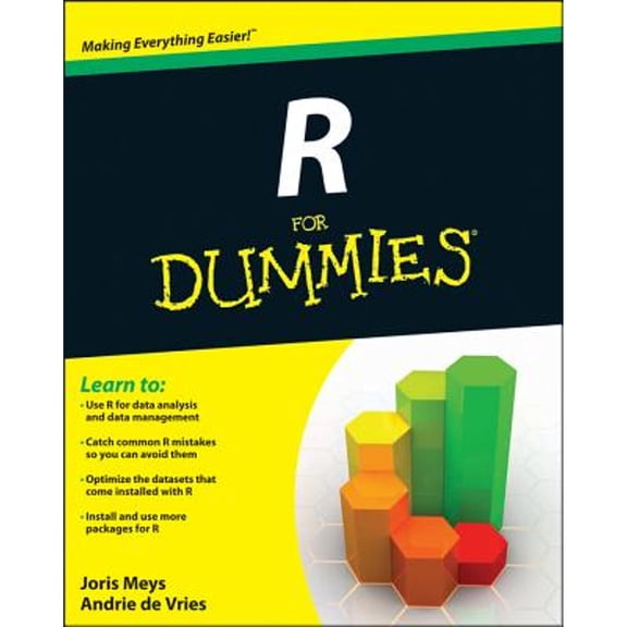 Pre-Owned R For Dummies (Paperback) by Joris Meys, Andrie de Vries