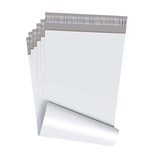 R & G 200-Pack Poly Mailers, Strong Adhesive Sealing, Waterproof, Tear-Resistant, 14 1/2 x 19 Inch