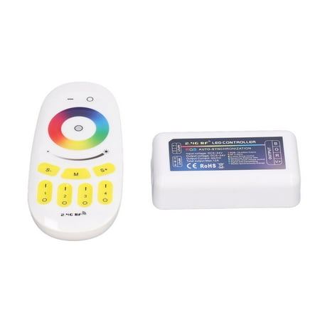 R G B Controller LED Controller DC524V 2.4G Quad Group Touch LED Strip Light Strip RGB Controller Compatible with MILIGHT