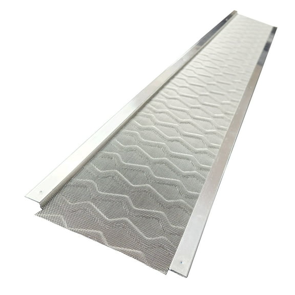 R & G Home and Yard Gutter Guard - Premium Stainless Steel Micro-Mesh Gutter Cover - Fit 5 Inch Gutter and Smaller Gutters - True 90 FT Set (5.9 in x 45 in, 24 PCS) - Contractor Grade, Easy DIY