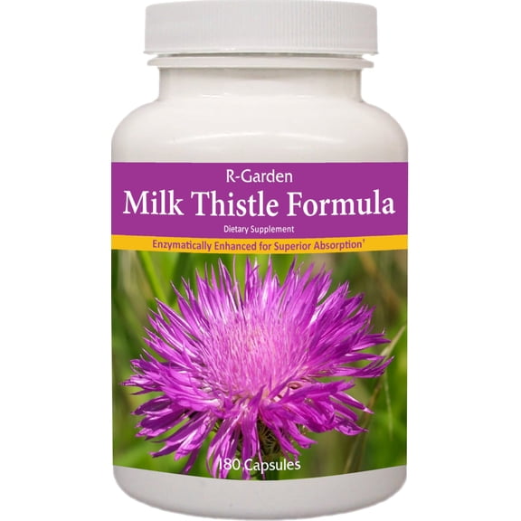 R-Garden Milk Thistle Formula, 180 caps.