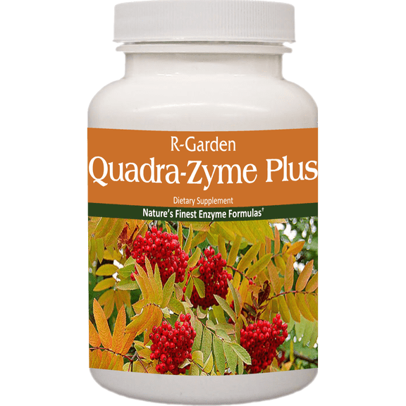 R-Garden Quadra-Zyme Plus, 180 caps.