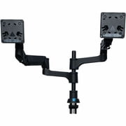 R-Go Caparo 4 Twin Monitor Arm, gas spring, 3-9 kg, dynamic, silver