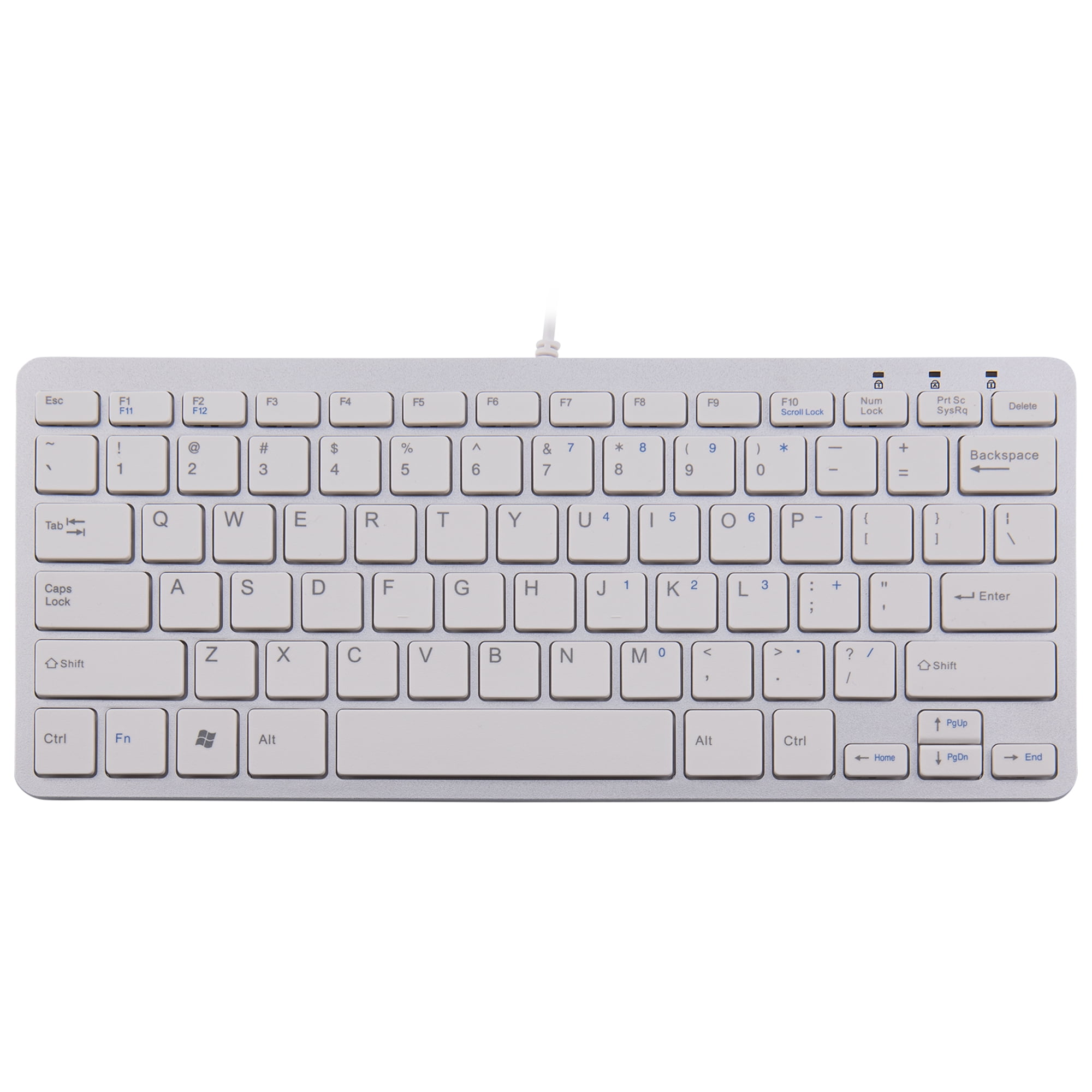 R-Go Tools Compact Slim Ergonomic Wired-USB Keyboard for PC R-Go Tools Compact Slim Ergonomic Wired-USB Keyboard for PC