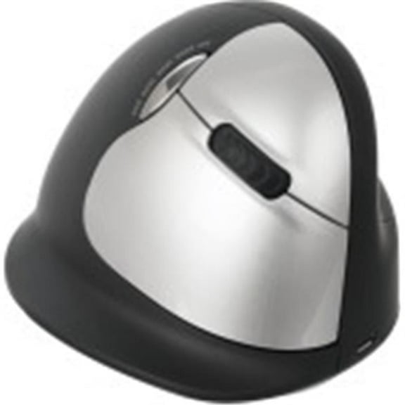 R-Go Wireless Vertical Ergonomic Mouse Large Left Hand, Black