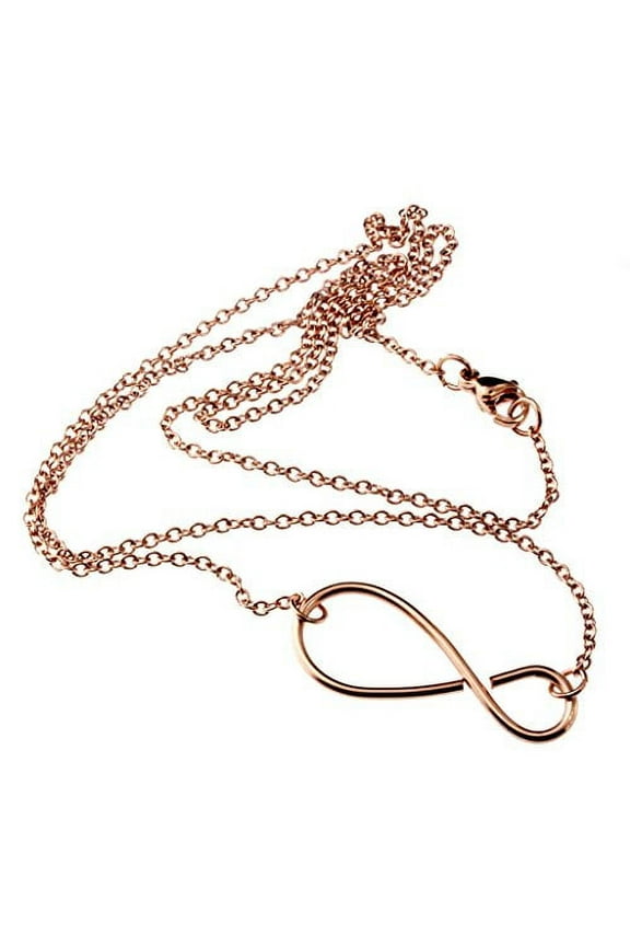 R.H Jewelry Stainless Steel Infinity Symbol Pendant Necklace