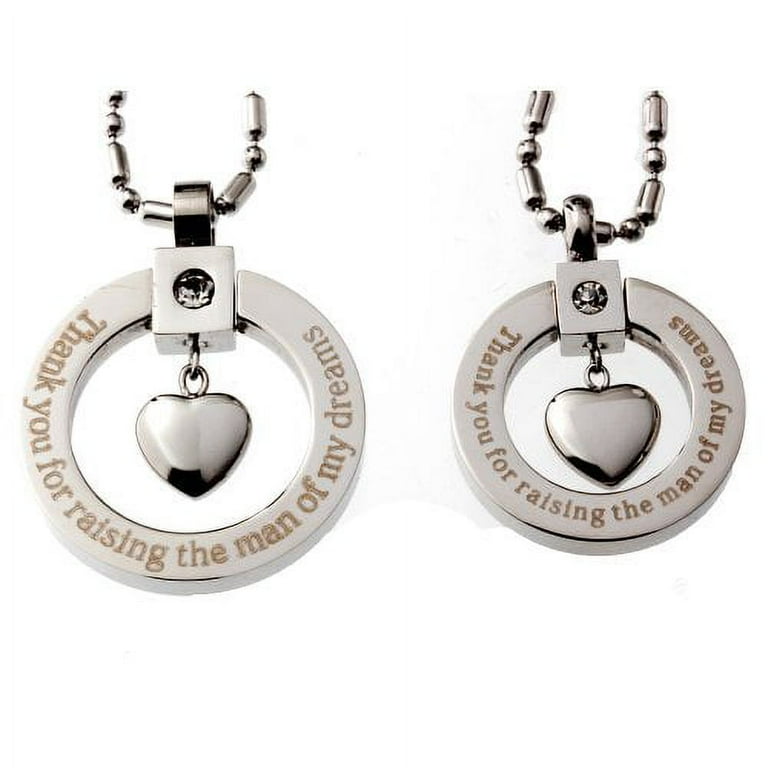 Jewelry Stainless Steel Pendant Raising the Man of My Dreams