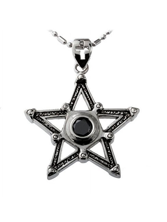 Stainless Steel the Five Pointed Star Pendant