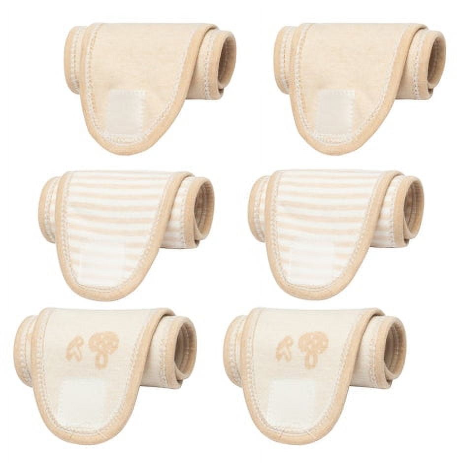 R HORSE 6Pcs Baby Belly Binder Umbilical Cord Band 2 Pattern Infant Umbilical Cord Belt 2 Solid Color Baby Belly Binder 2 Stripe Toddlers Cord Band Breathable Cotton Band for Boys Girls Walmart