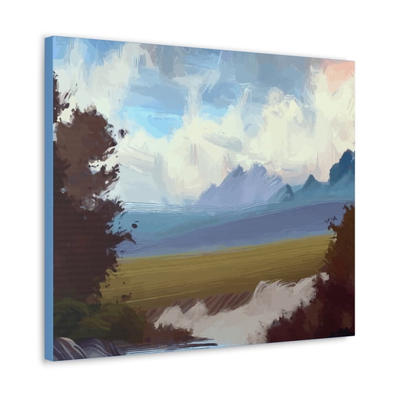 R.I.P. Bob Ross Collection Canvas Gallery Wraps 24X20X1.25 A.i. Art