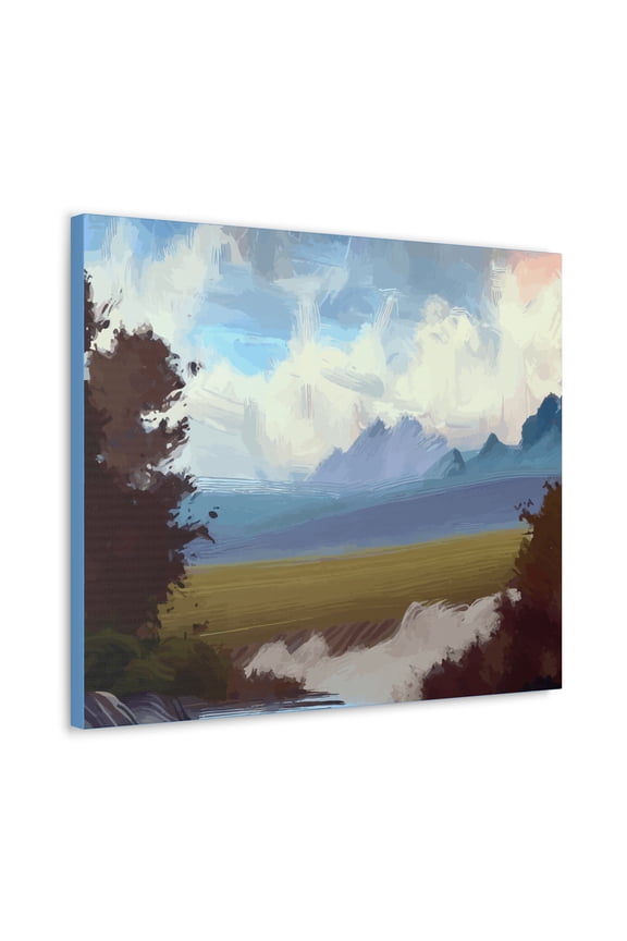 R.I.P. Bob Ross Collection Canvas Gallery Wraps 24X20X1.25 A.i. Art