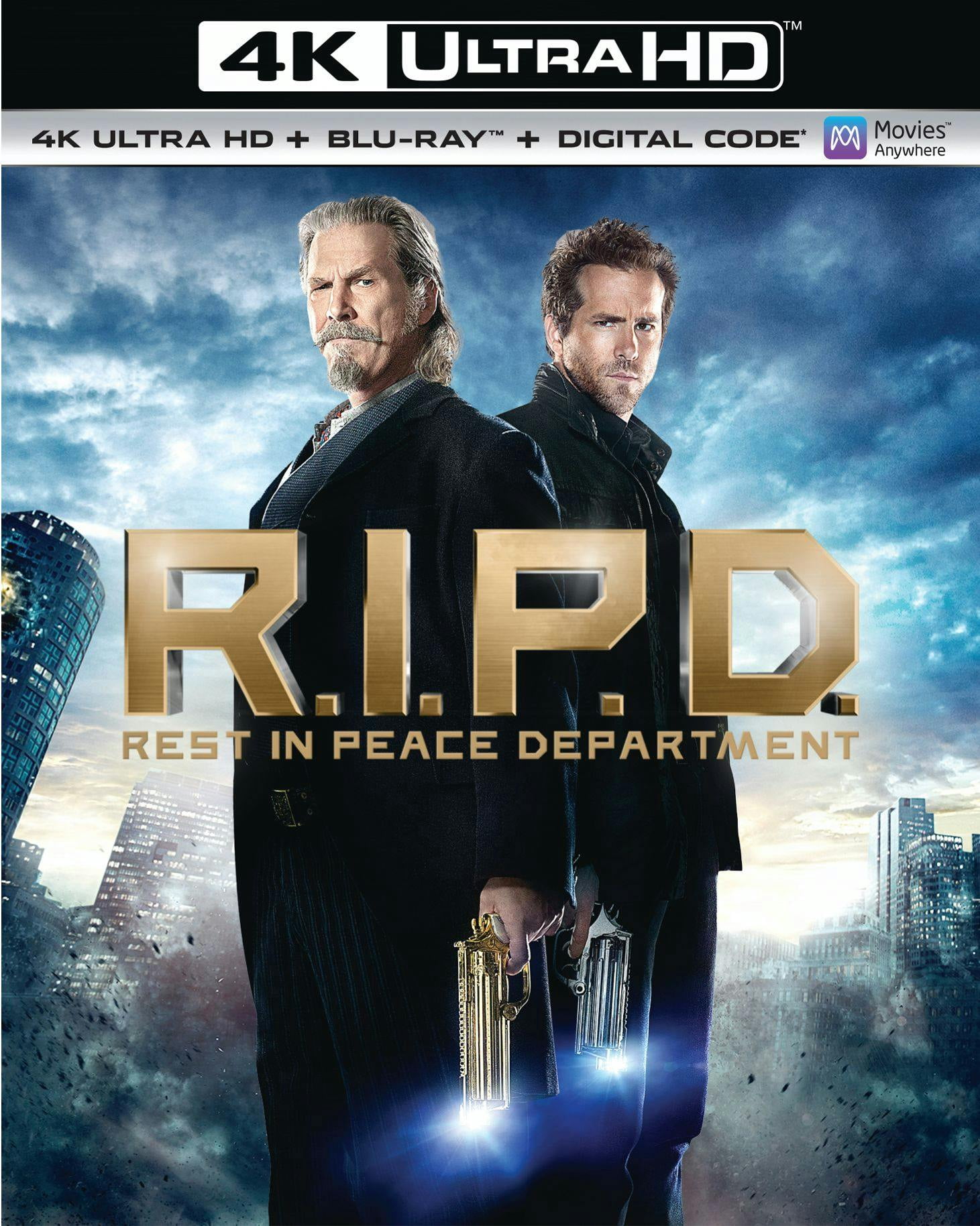 R.I.P.D. 4K Ultra HD Blu-ray, PG-13, supernatural action adventure