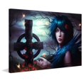 thumbnail image 1 of "R.I.P" Painting Print on Canvas, 1 of 7