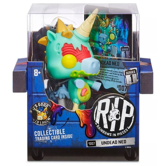 R.I.P. Rainbows in Pieces Series 1 Undead Ned Figure