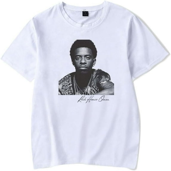 R.I.P. Rich Homie Quan Merch Short Sleeve T-shirt Unisex Fashion Crew Neck Top