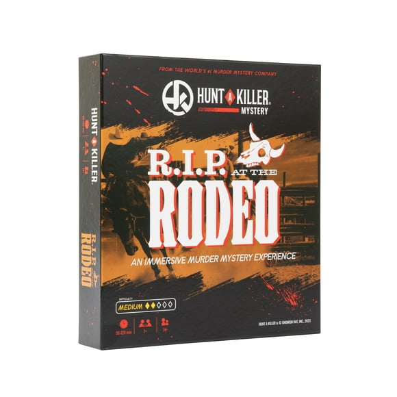 R.I.P. at the Rodeo a Murder Mystery Party Game by Hunt a Killer
