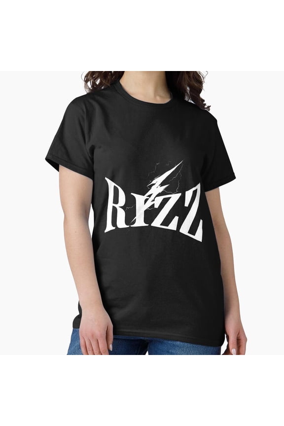 R.I.Z.Z Minimalist Rizz Culture Internet Meme Gen Alpha Trend Unisex T-Shirt up to size 5XL