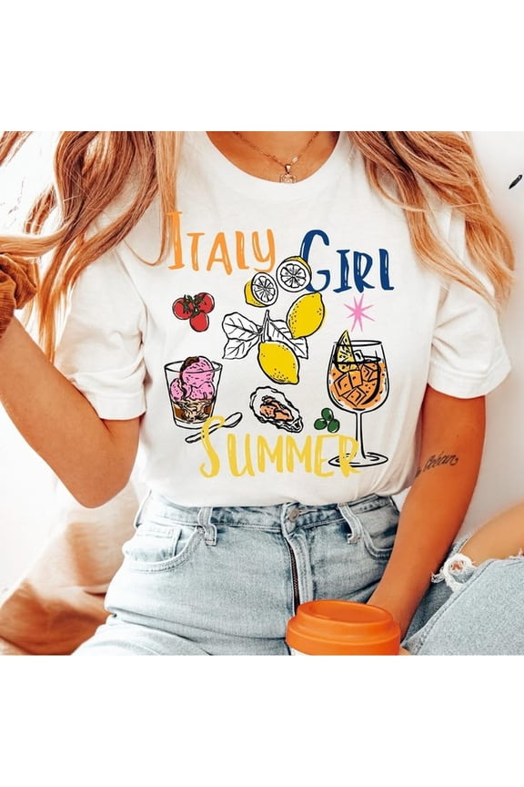 R Italy Gi Summer Amai Coast Lem1on TShirt