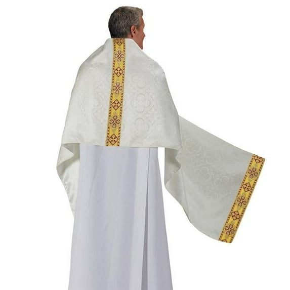 R. J. Toomey 139986 Avignon Collection Humeral Veil, White - 22 x 108 in.
