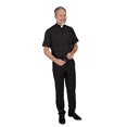 thumbnail image 1 of R.J. Toomey Mens Summer Comfort Short Sleeve Clergy Shirt Black, 1 of 2