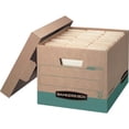 thumbnail image 1 of Bankers Box, FEL12775, Recycled R-Kive File Storage Box, 12 / Carton, Kraft,Green, 1 of 4