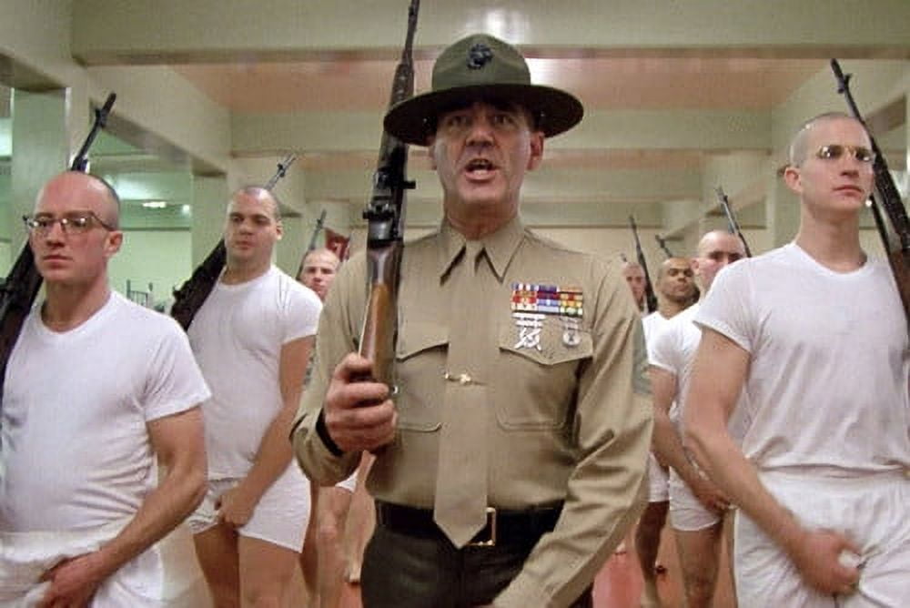 R. Lee Ermey Vincent D'Onofrio Matthew Modine Full Metal Jacket 24x36