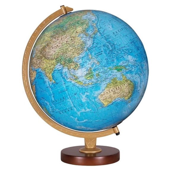 (R) Livingston Illuminated Globe, 12in. Diameter