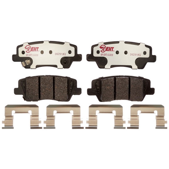 R & M Brakes EHT1659H Ceramic Front Disc Brake Pads for 2013-2016 Cadillac ATS