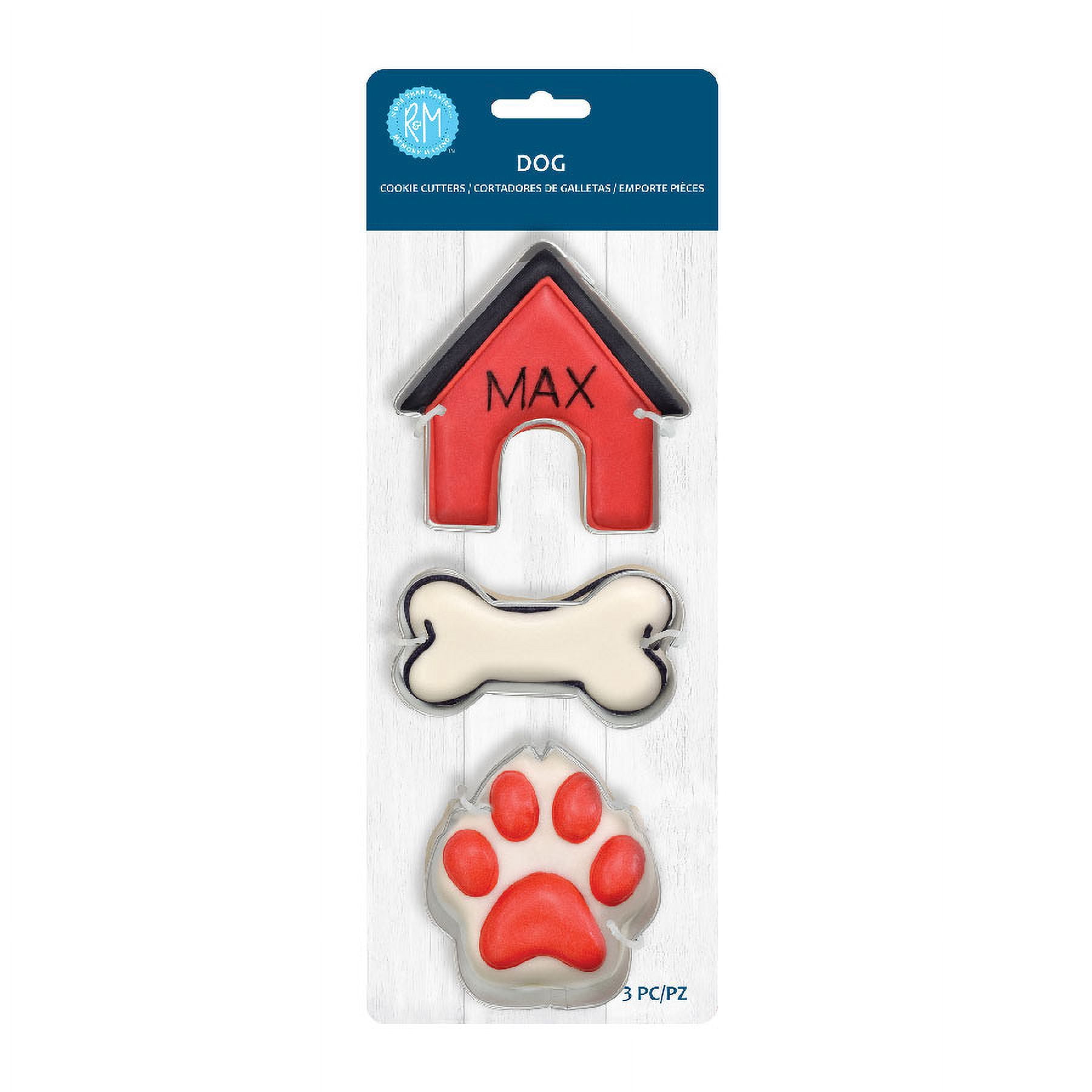 R&M International Dog Bone Cookie Cutter - Thumbnail 2