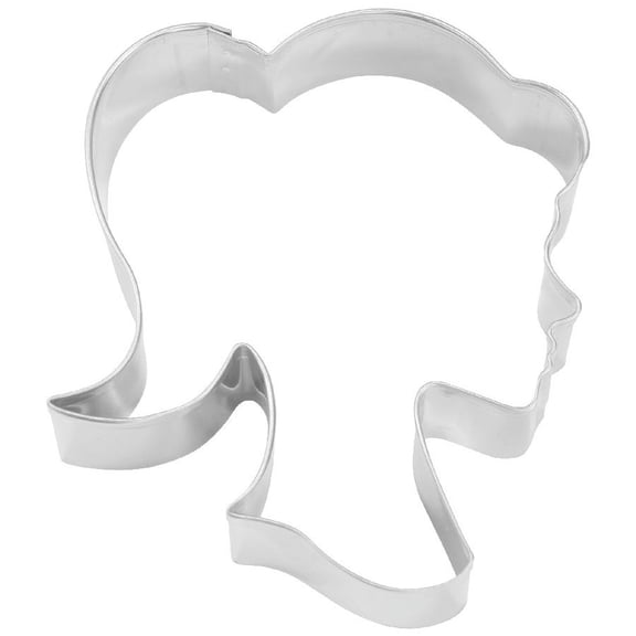R&M International Doll Head 3.5" Cookie Cutter