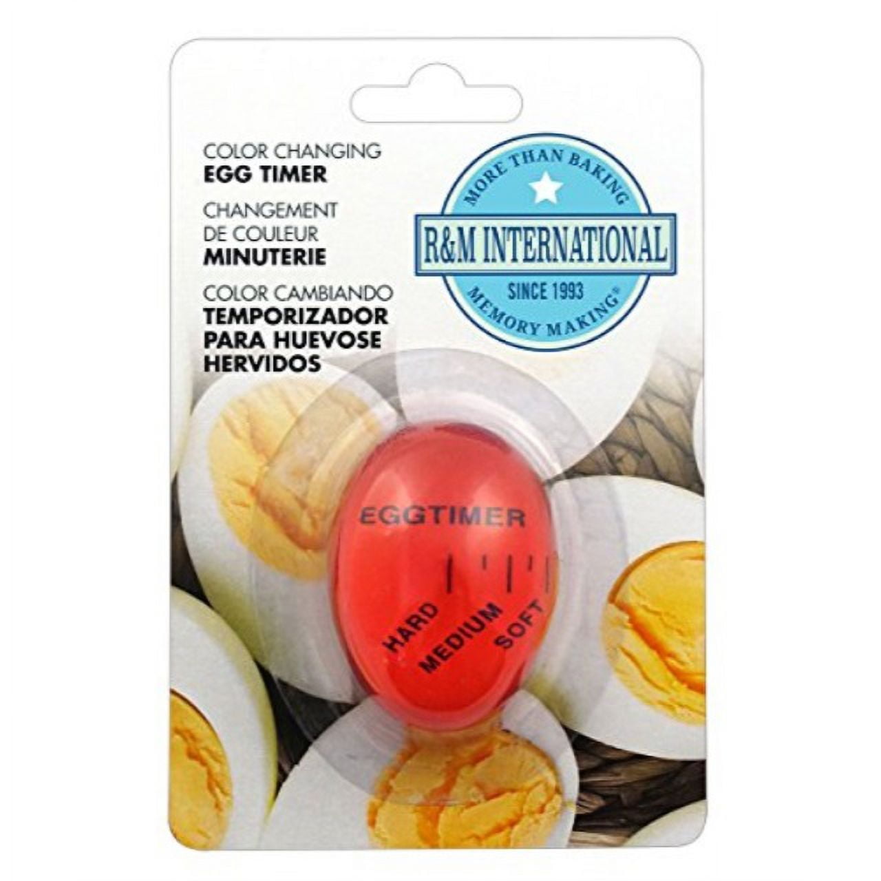 R&M International Color Changing Egg Timer