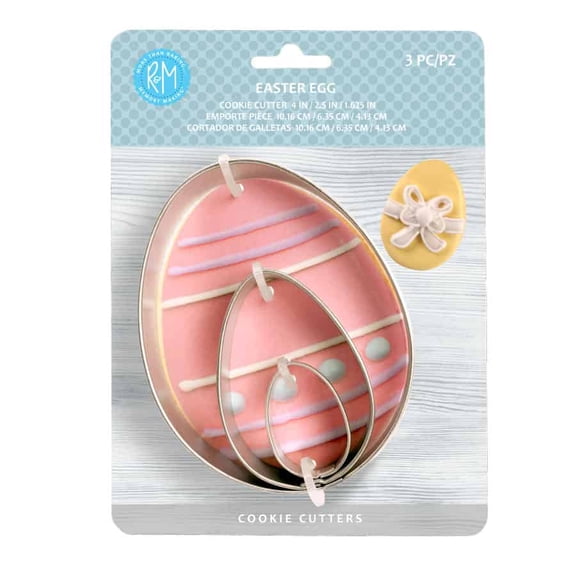 R&M International Eggs 3PC Carded Nested Set