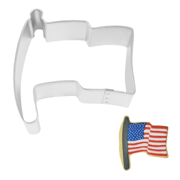 R&M International Flag 3.25" Cookie Cutter