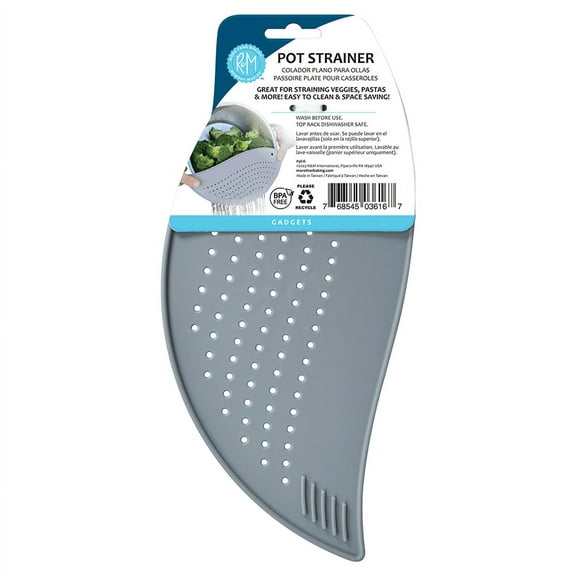 R&M International Flat Pot Strainer