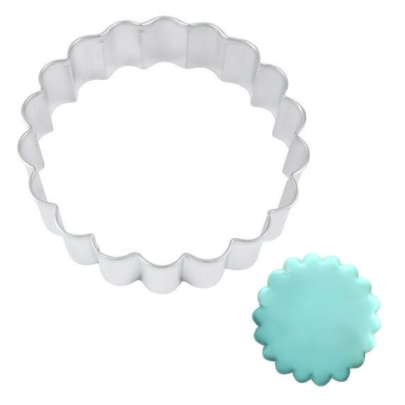 R&M International Fluted Round 3.5" Cookie Cutter