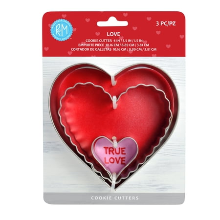 R&M International Hearts 3PC Carded Nested Set
