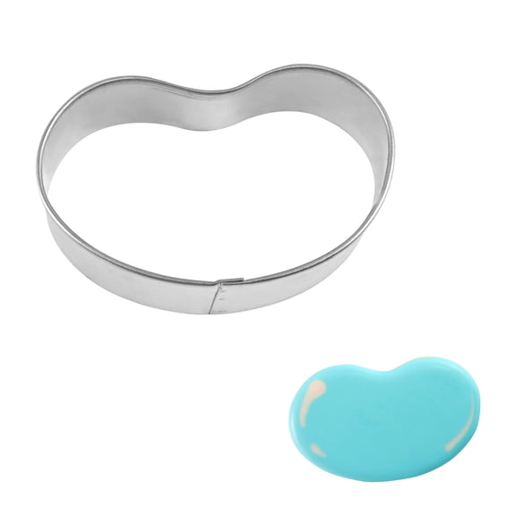 R&M International Jelly Bean 3" Cookie Cutter