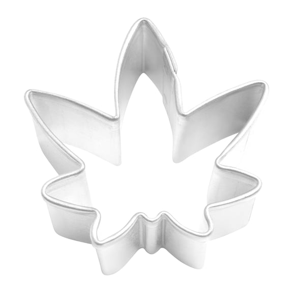 R&M International Mini Marijuana Leaf Cookie Cutter