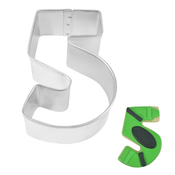 R&M International Number 5 Cookie Cutter