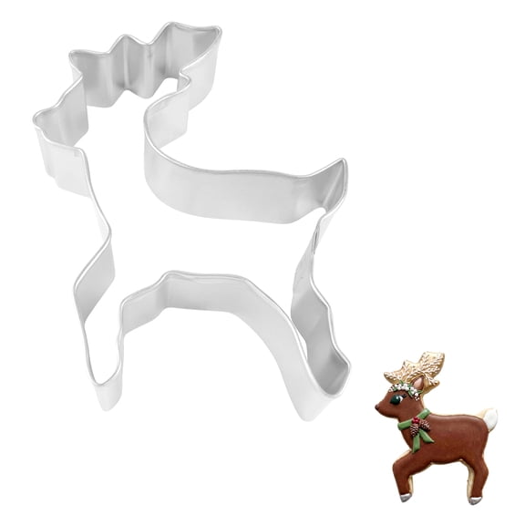 R&M International Reindeer Standing 5" Cookie Cutter