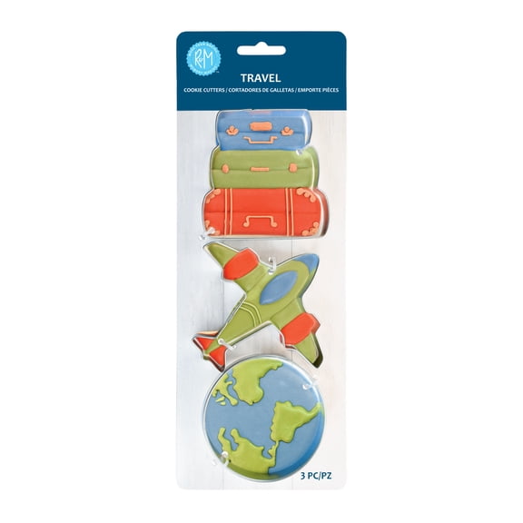 R&M International Travel 3 Piece Cookie Cutter Set