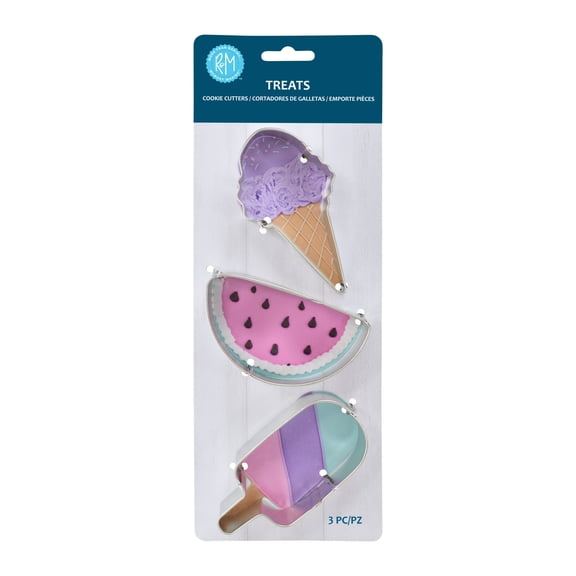R&M International Treats 3 Piece Cookie Cutter Set
