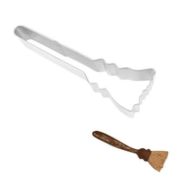 R&M International Witch's Broom 5" Cookie Cutter